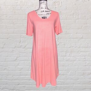 Fresh Produce XS Pink Stripe Cotton Twist Back Sundress Barbiecore Coastal